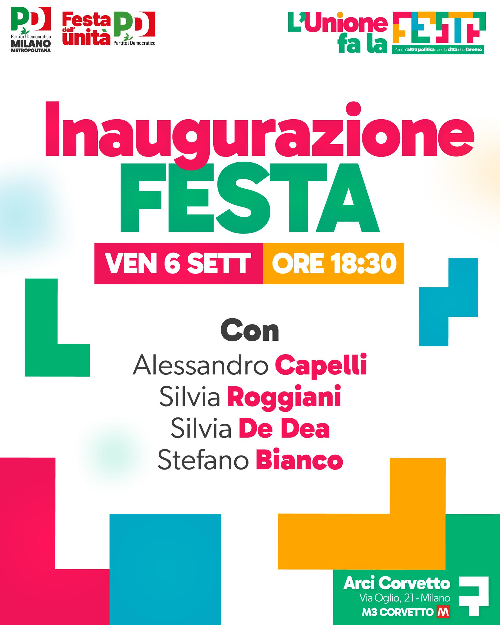 1 Inaugurazione